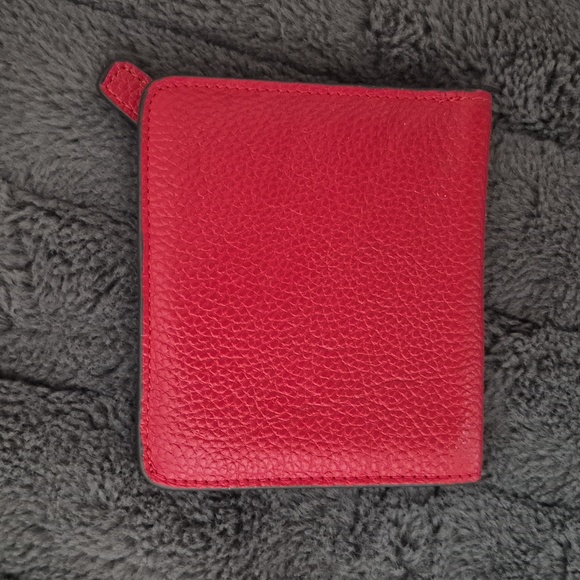 NWOT Leather Small Red Wallet! - Picture 10 of 11